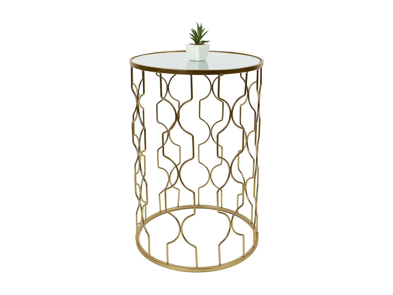 Table Gigogne Dubai X2 Or