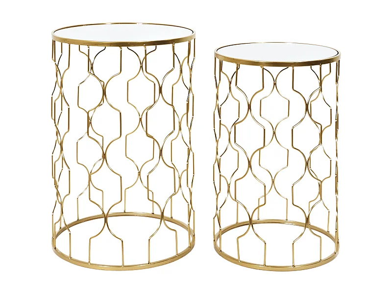 Table Gigogne Dubai X2 Or