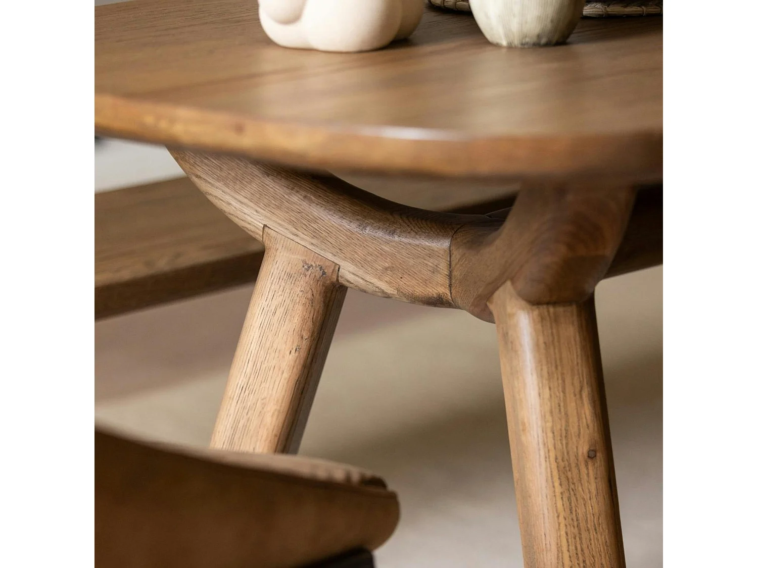 Table à manger moderne en chêne 240 cm KYOTO