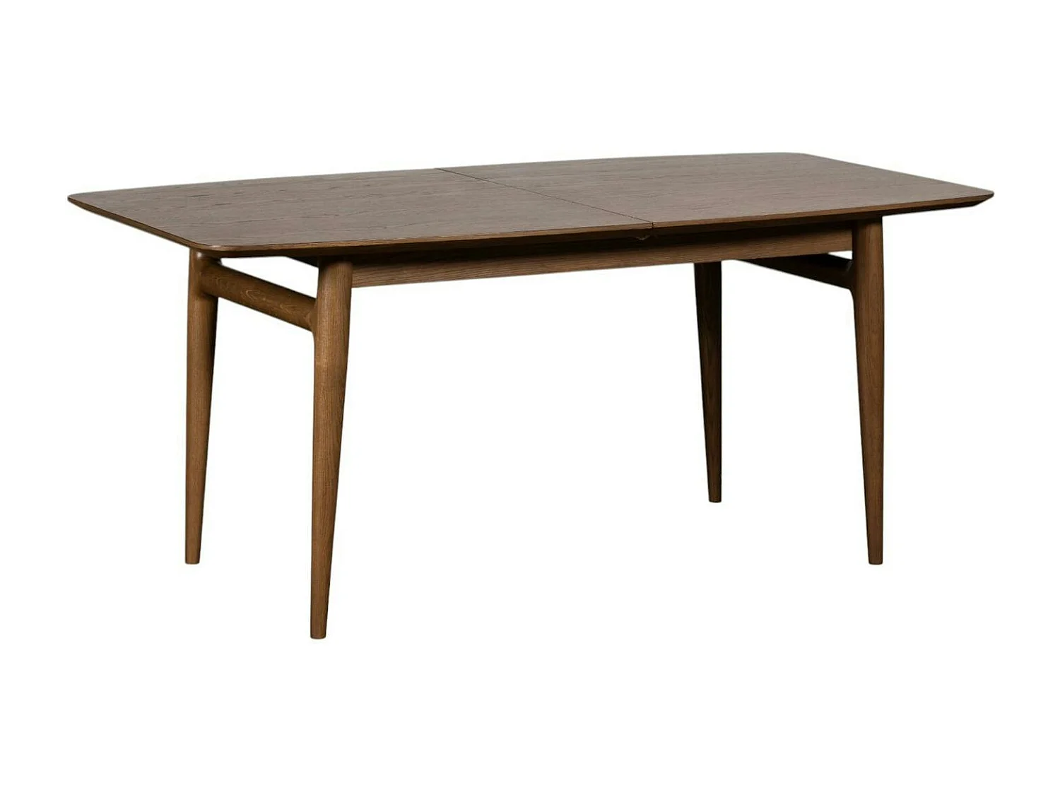 Table à manger vintage en chêne avec rallonge intégrée 160-215 cm BRADFORD