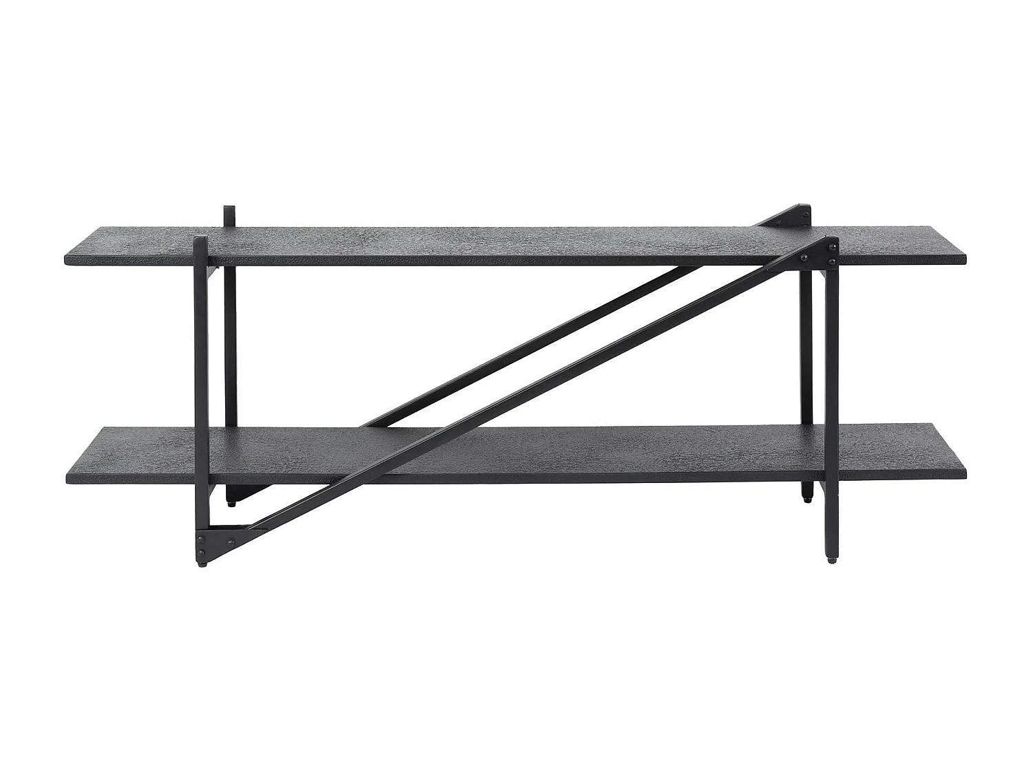 Banc tv moderne 2 niveaux 140 cm RALF