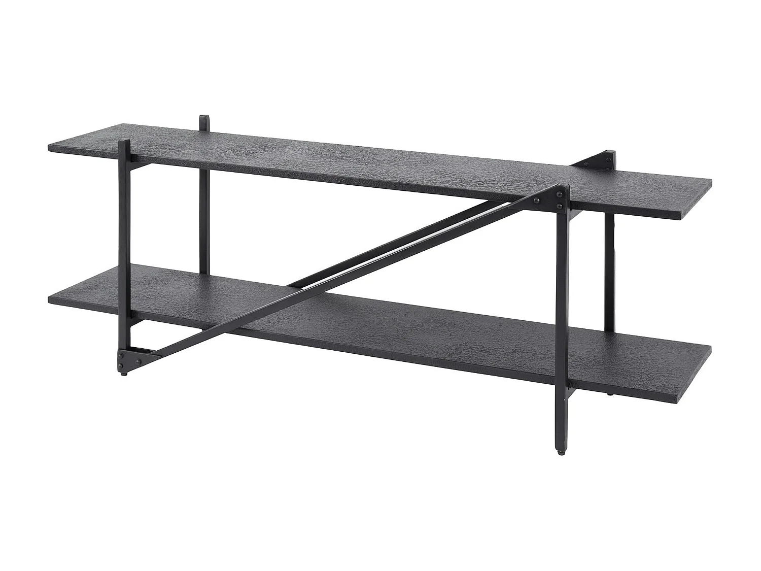 Banc tv moderne 2 niveaux 140 cm RALF