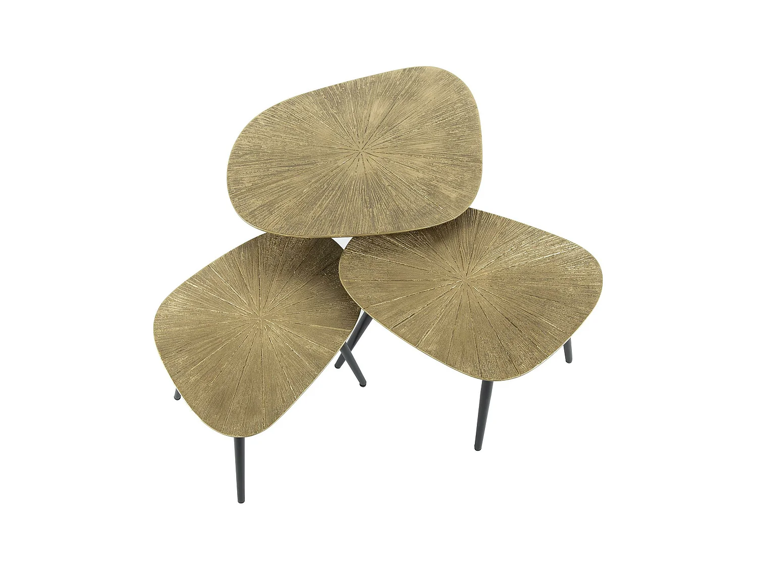 Table basse organique, forme carrée RALF