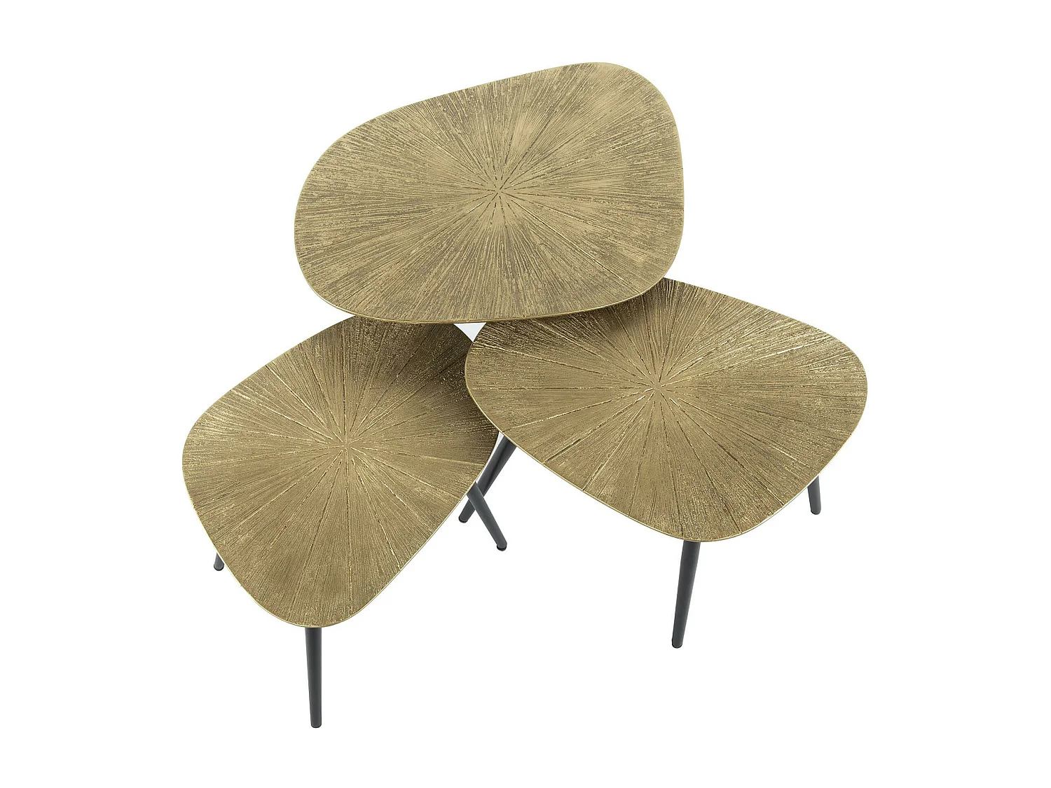 Table basse organique, forme carrée RALF