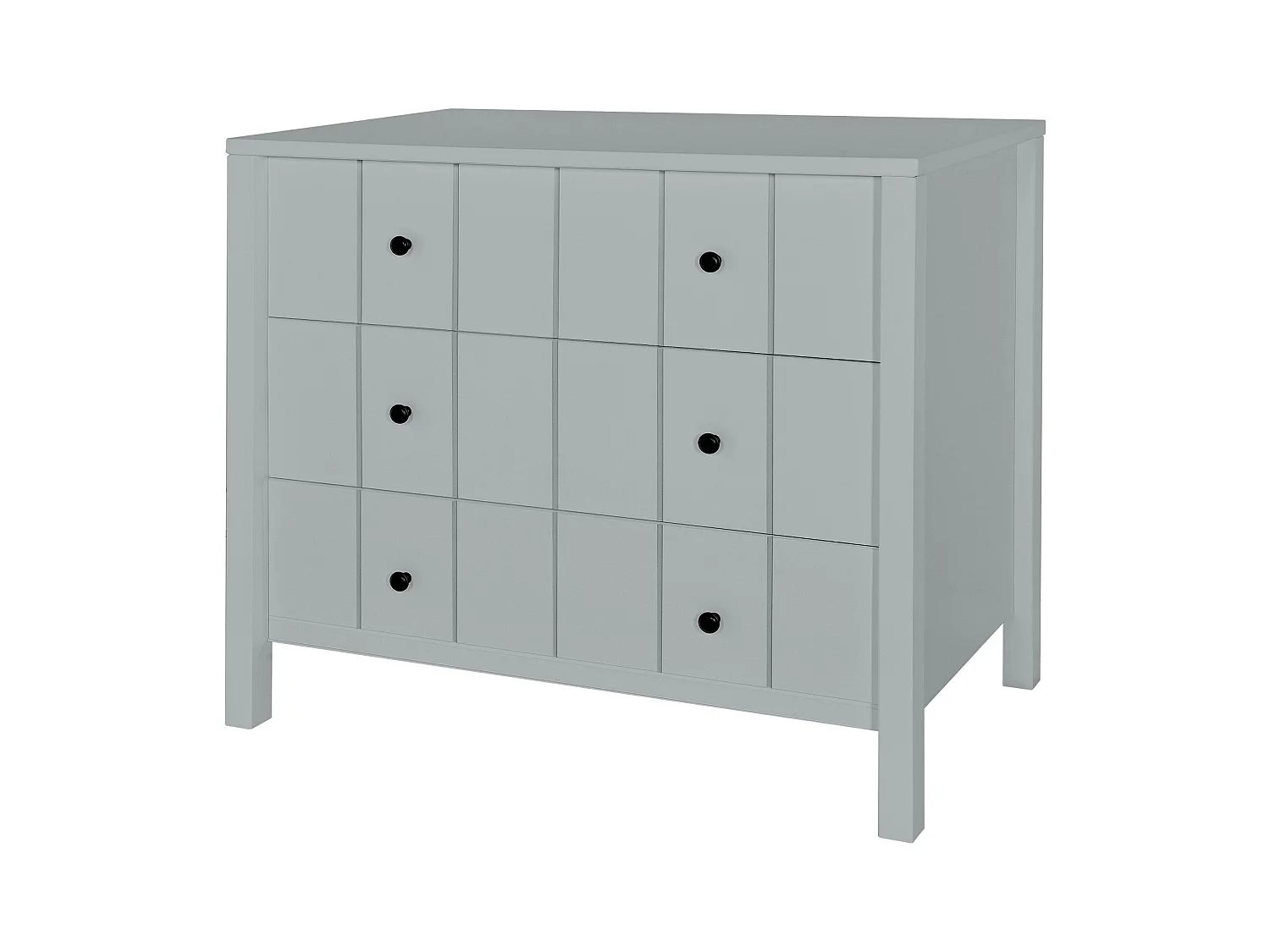 Kinderkommode Allpin - zeitloser Stil und robuste Konstruktion