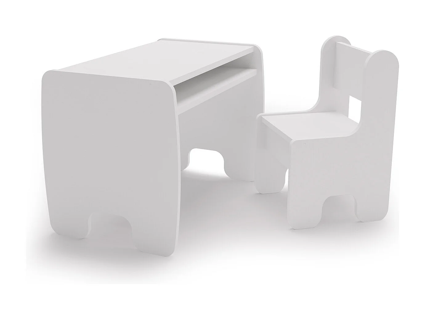 Kindermöbel-Set: Stabiler Tisch & Stühle - Perfekt zum Spielen & Lernen