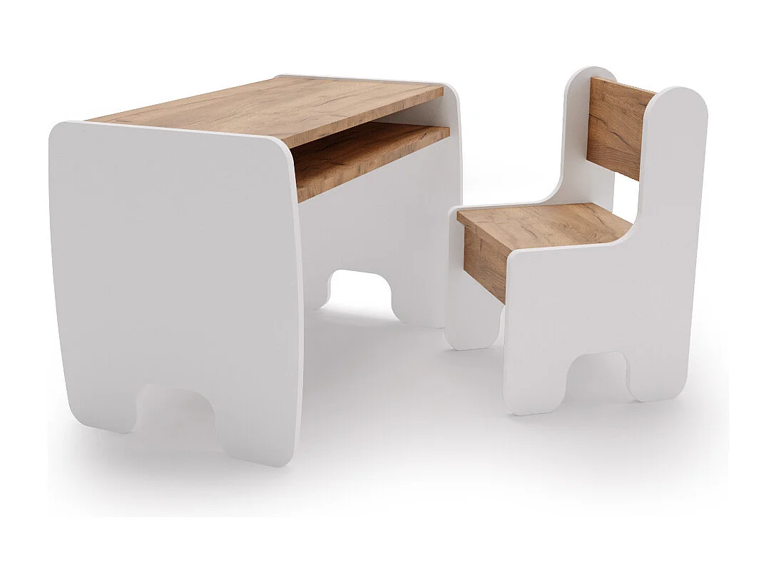 Kindermöbel-Set: Stabiler Tisch & Stühle - Perfekt zum Spielen & Lernen