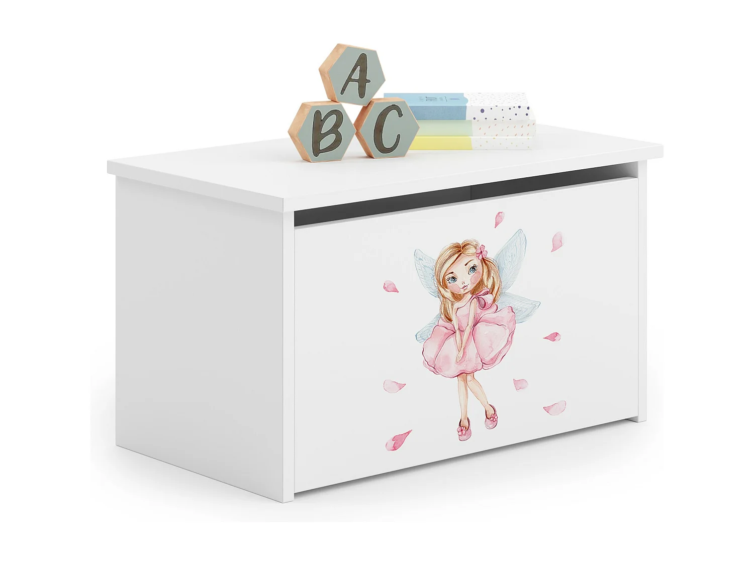 Spielzeugtruhe Daria - Sicherer und stilvoller Stauraum für Kinderzimmer