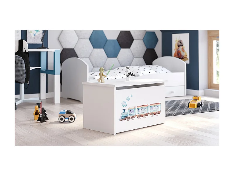 Spielzeugtruhe Daria - Sicherer und stilvoller Stauraum für Kinderzimmer