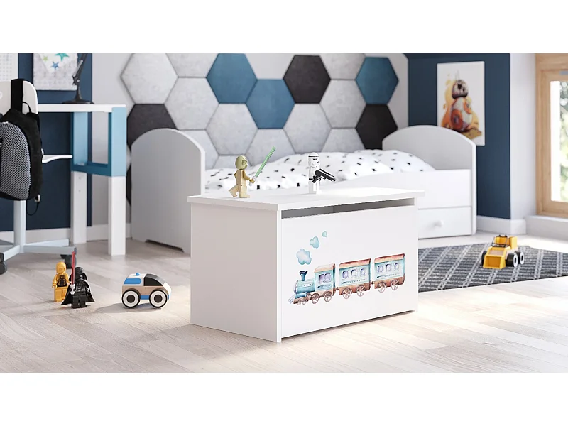 Spielzeugtruhe Daria - Sicherer und stilvoller Stauraum für Kinderzimmer