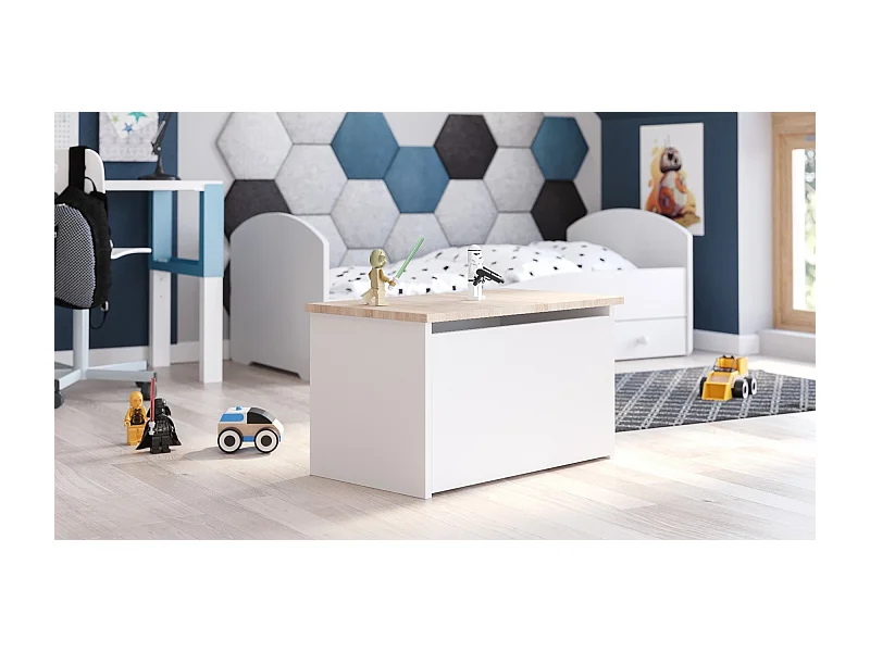 Spielzeugtruhe Daria - Sicherer und stilvoller Stauraum für Kinderzimmer