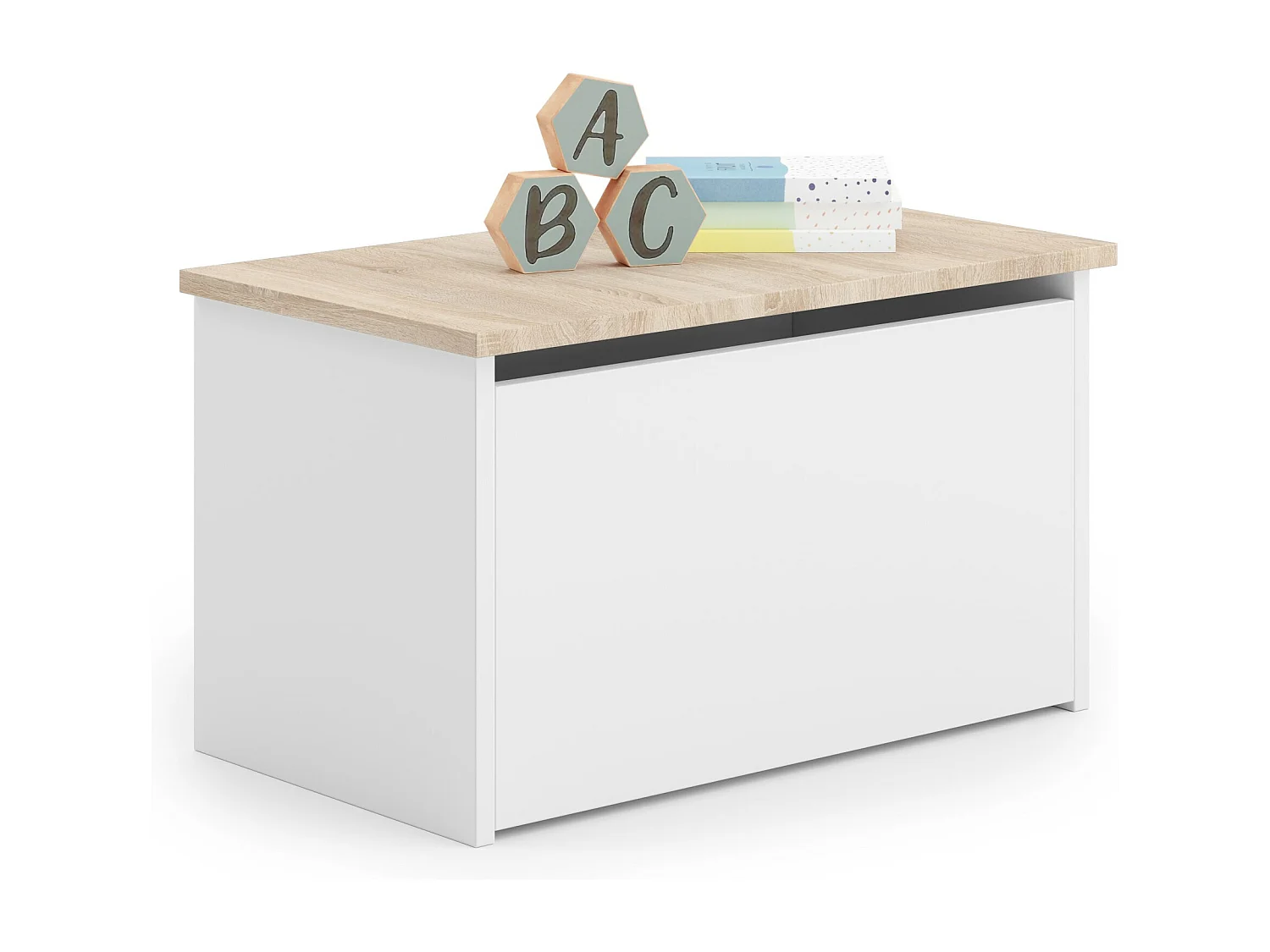 Spielzeugtruhe Daria - Sicherer und stilvoller Stauraum für Kinderzimmer