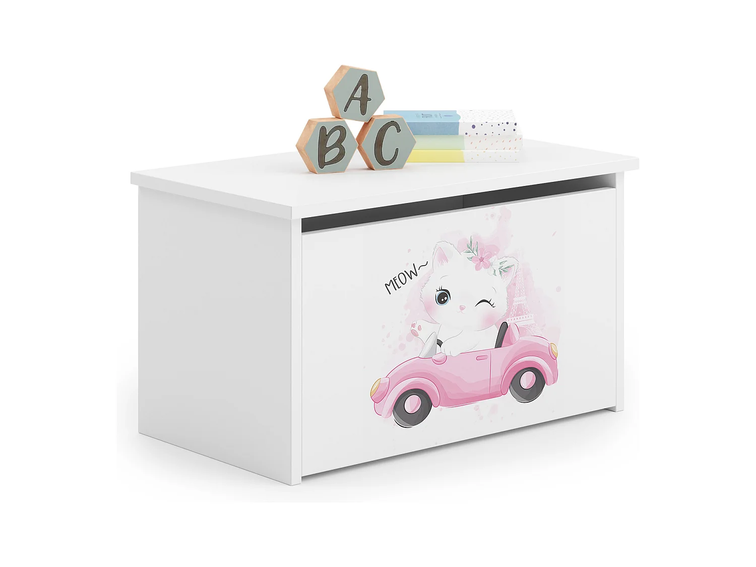 Spielzeugtruhe Daria - Sicherer und stilvoller Stauraum für Kinderzimmer