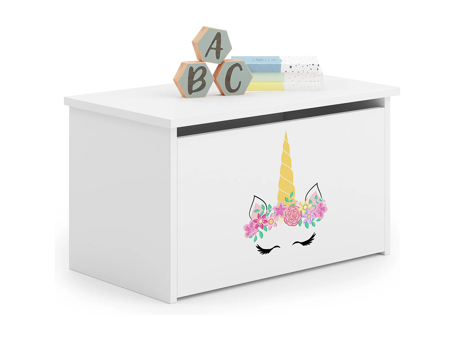 Spielzeugtruhe Daria - Sicherer und stilvoller Stauraum für Kinderzimmer