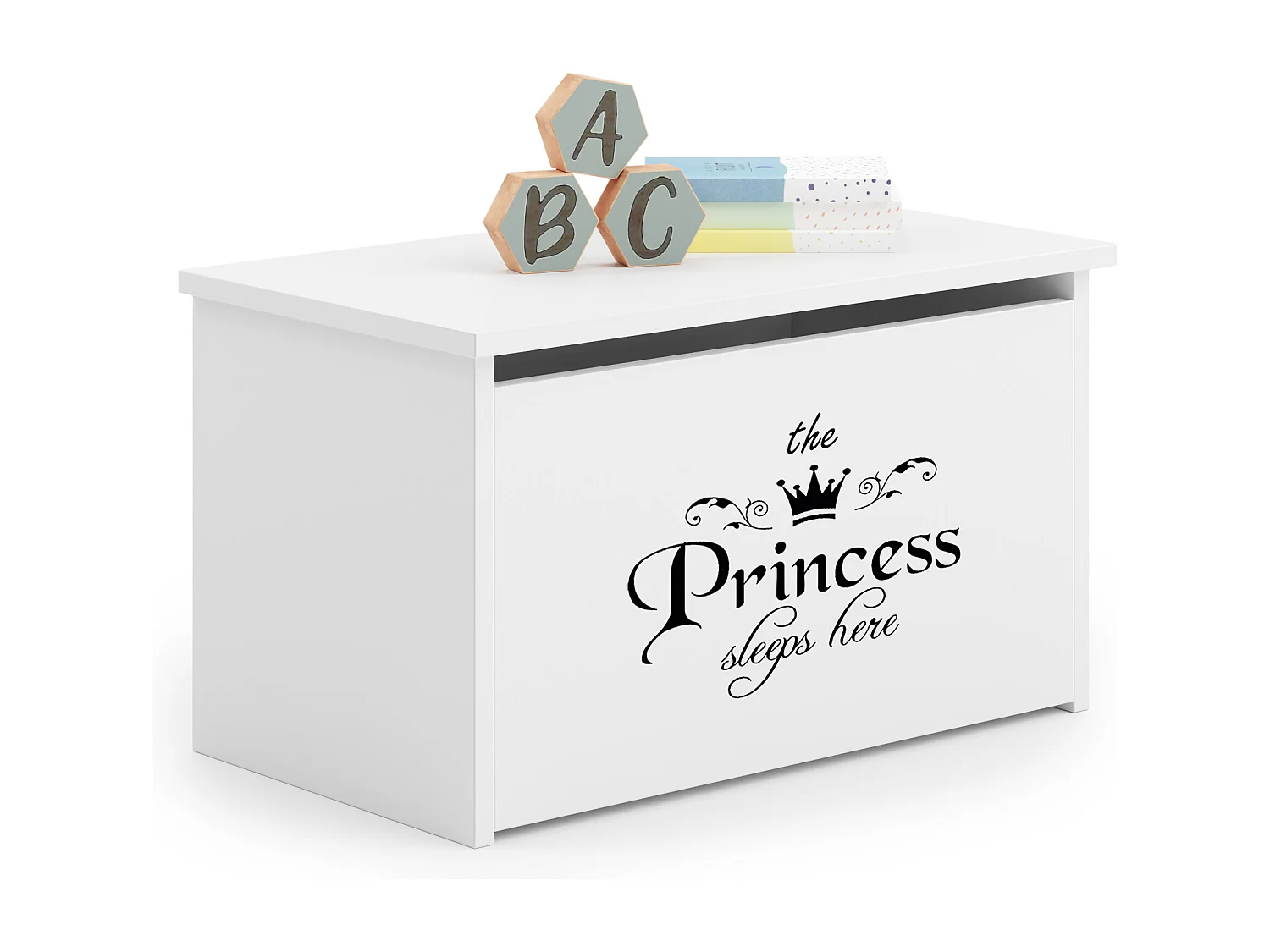 Spielzeugtruhe Daria - Sicherer und stilvoller Stauraum für Kinderzimmer