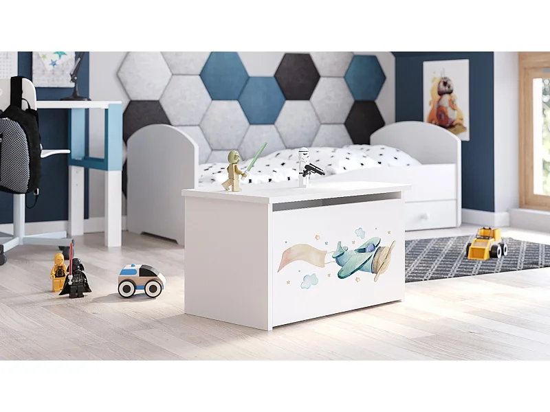 Spielzeugtruhe Daria - Sicherer und stilvoller Stauraum für Kinderzimmer