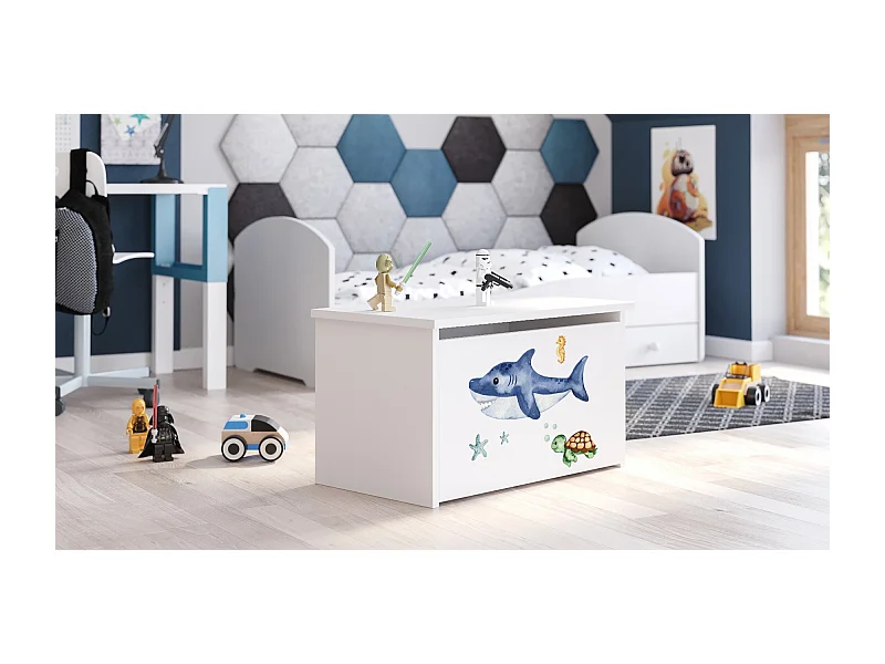 Spielzeugtruhe Daria - Sicherer und stilvoller Stauraum für Kinderzimmer