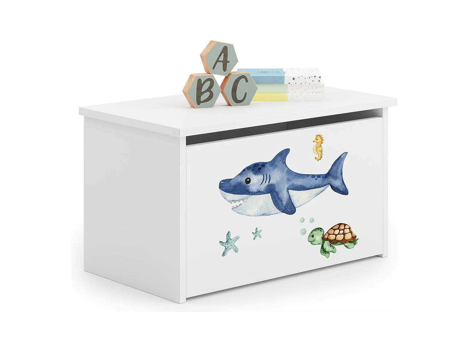 Spielzeugtruhe Daria - Sicherer und stilvoller Stauraum für Kinderzimmer