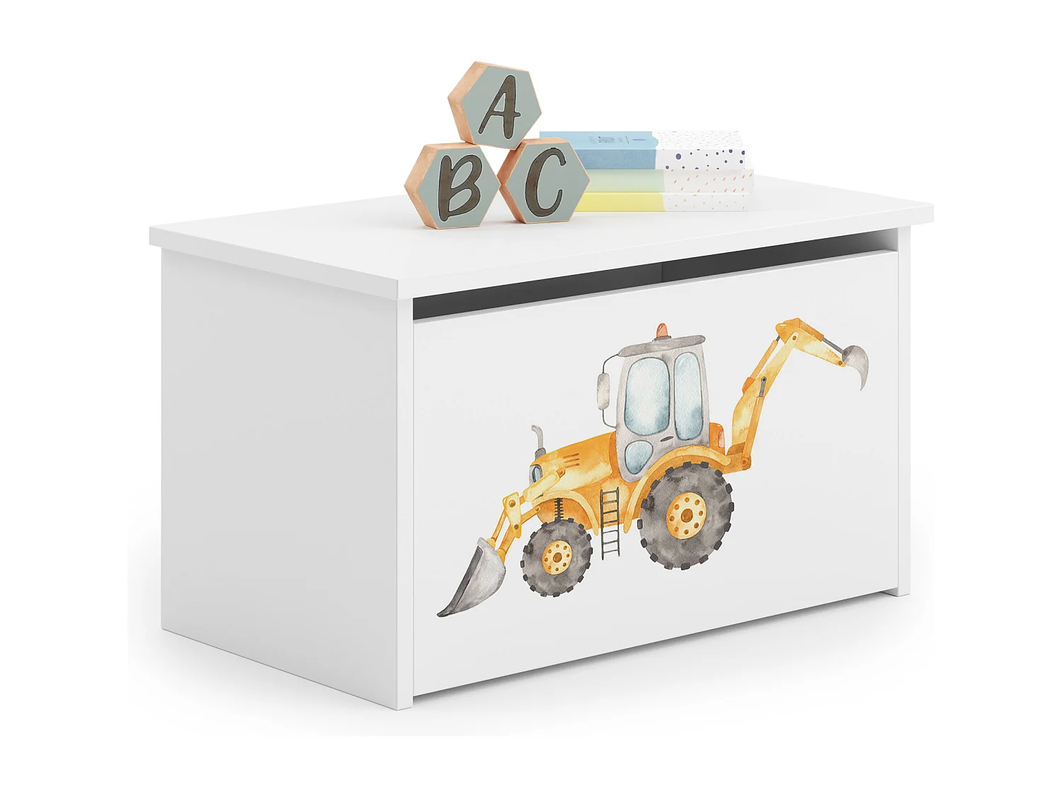 Spielzeugtruhe Daria - Sicherer und stilvoller Stauraum für Kinderzimmer