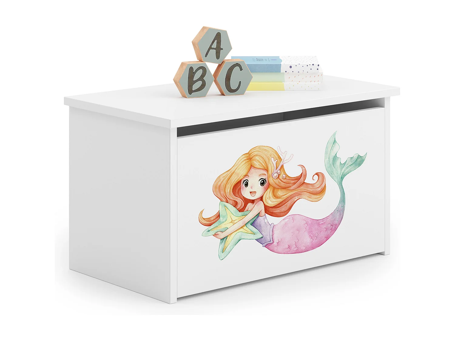 Spielzeugtruhe Daria - Sicherer und stilvoller Stauraum für Kinderzimmer