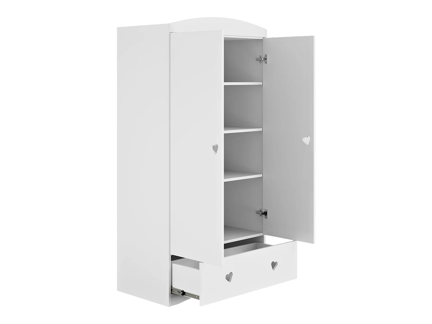 Kinderkleiderschrank Julia Drehtürenschrank Kleiderschrank