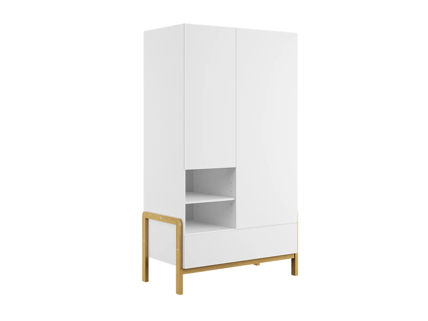 Kinderkleiderschrank Victor Drehtürenschrank Kleiderschrank