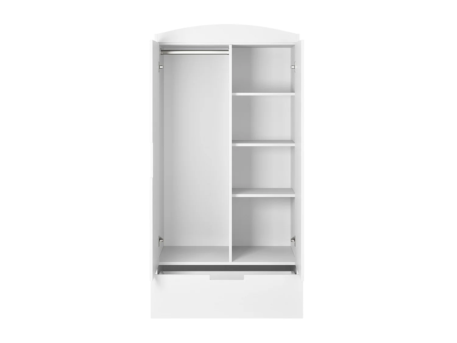 Kinderkleiderschrank Classic Drehtürenschrank Kleiderschrank