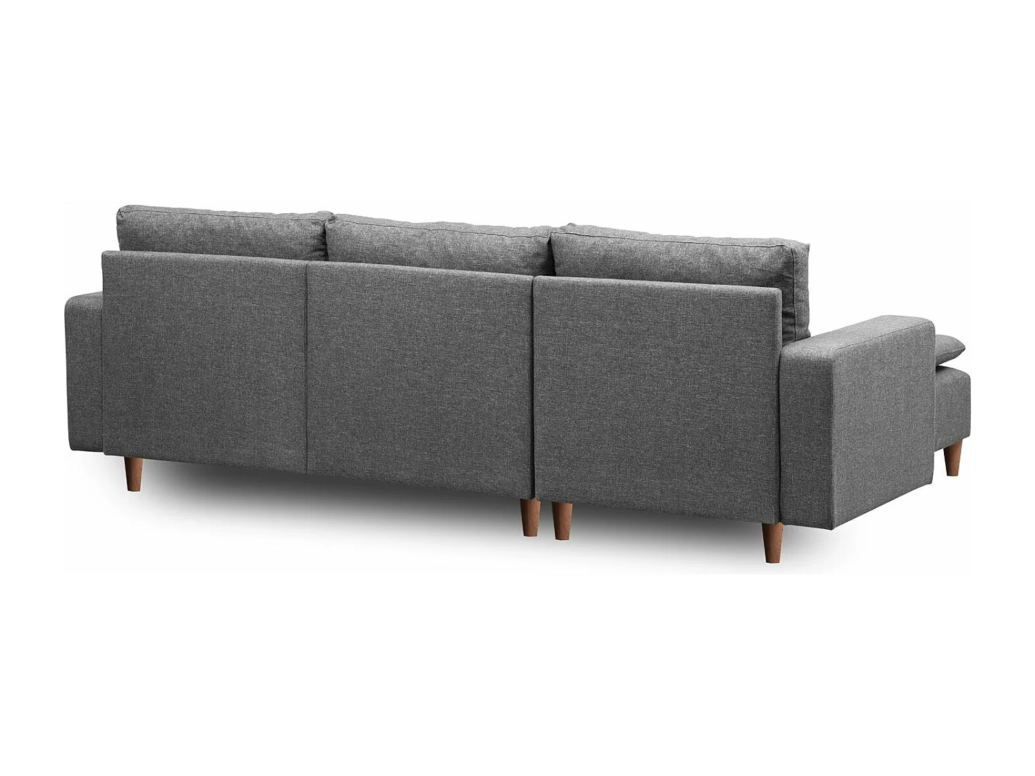 Sofá rinconero Altadena 335, Gris, 255x154x78cm