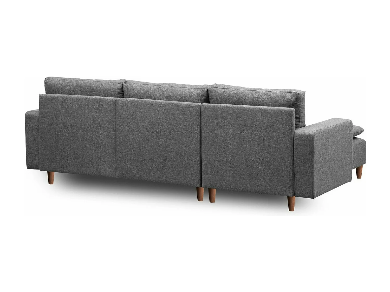 Sofá rinconero Altadena 335, Gris, 255x154x78cm