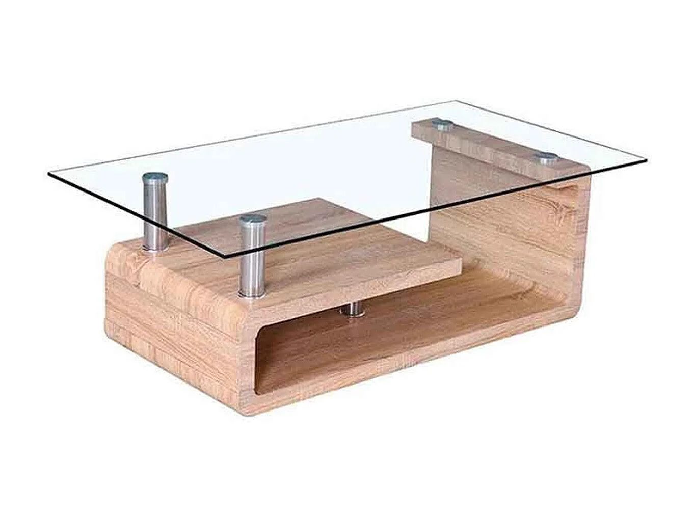 Mesa de centro Eva cristal cambria