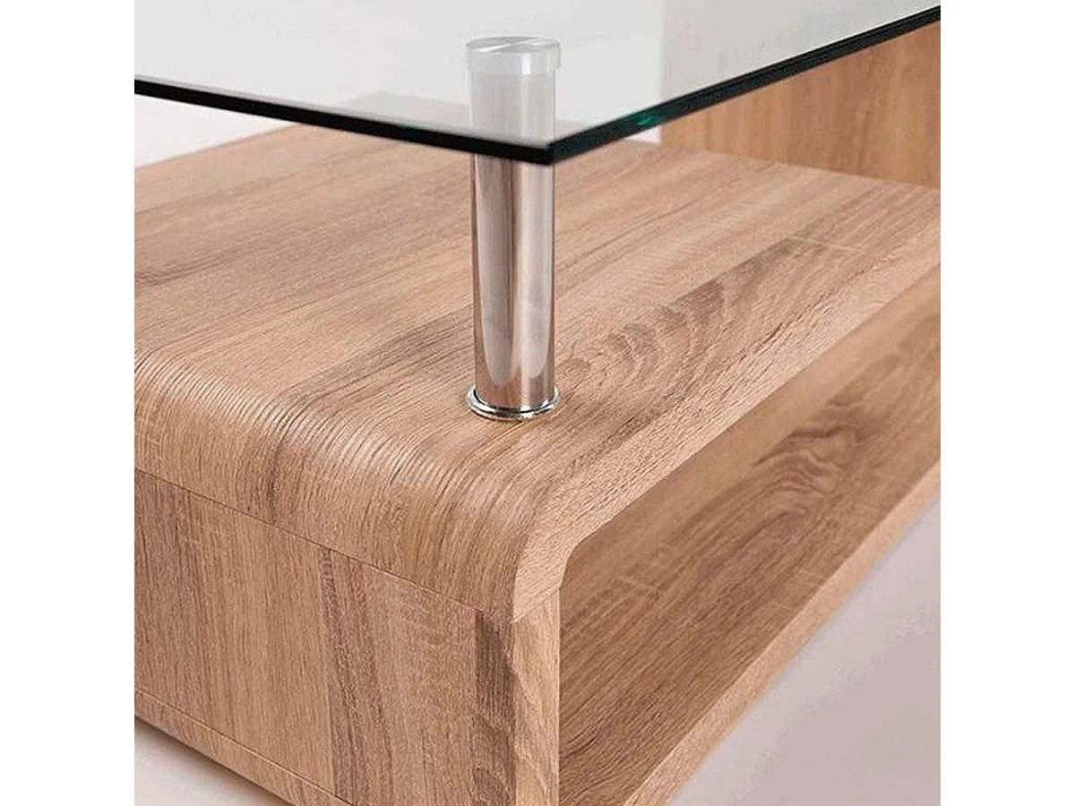 Mesa de centro Eva cristal cambria