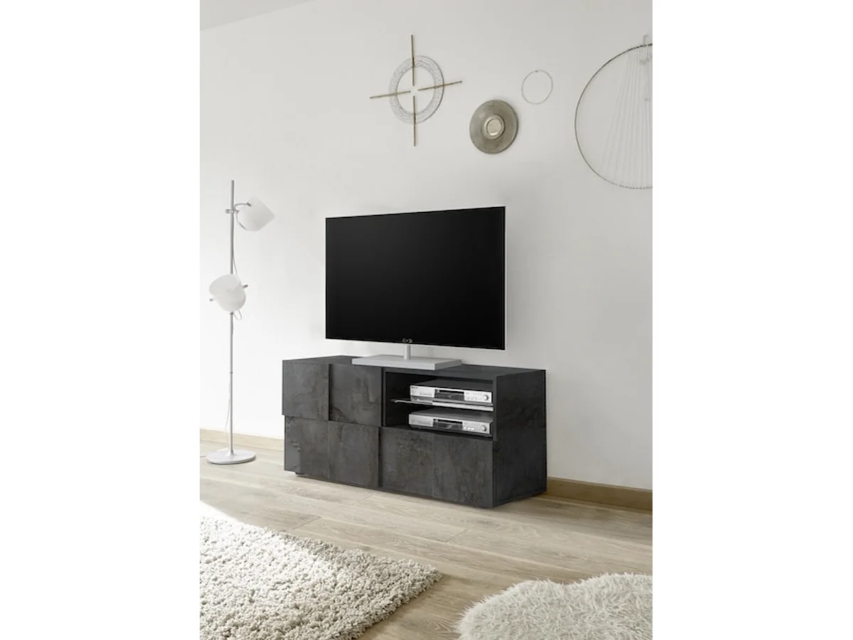 Meuble TV DAMA oxyde 122 cm