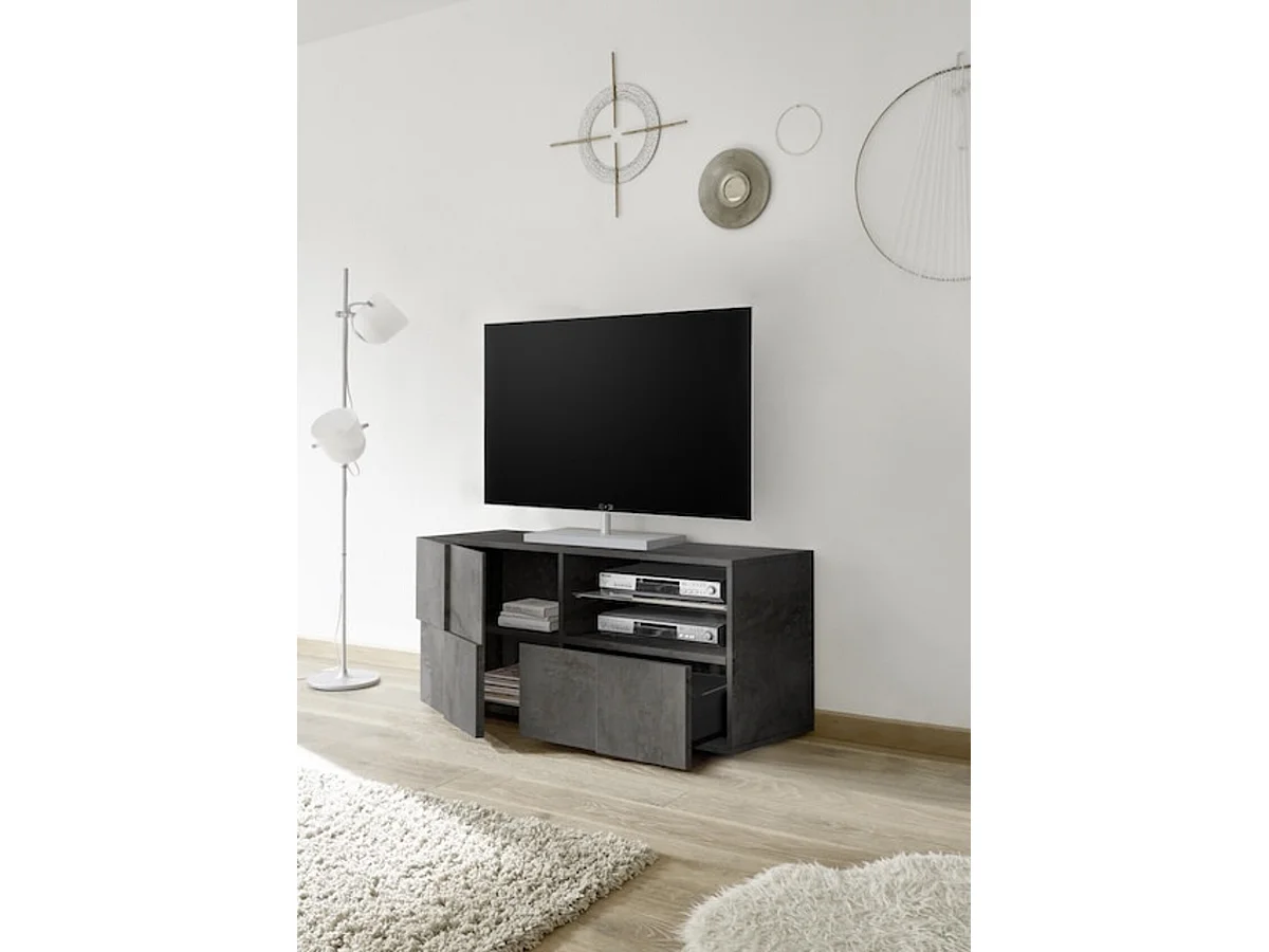 Meuble TV DAMA oxyde 122 cm