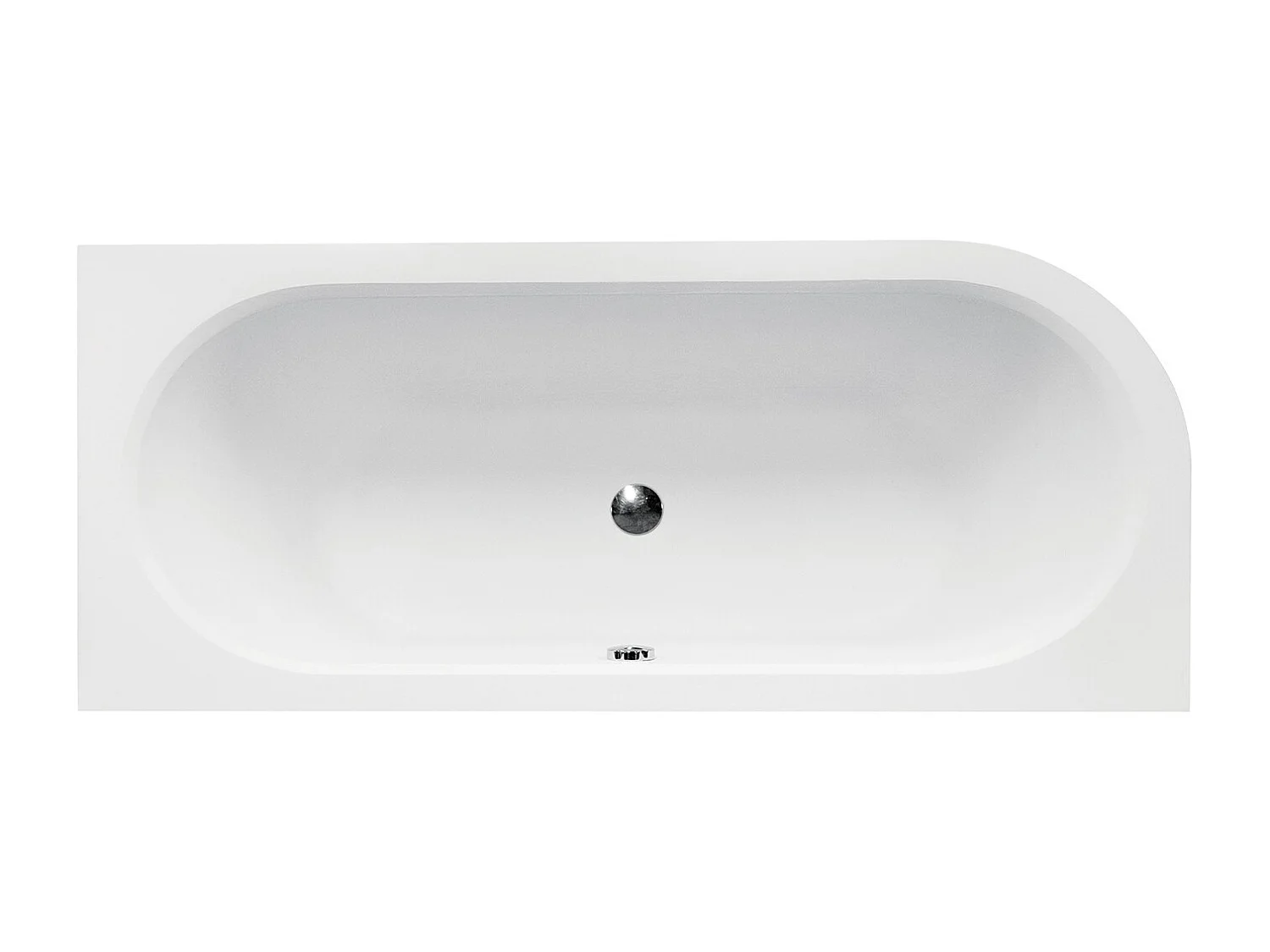 Baignoire HILIO SLIM 150-160-170-180 DROITE - Dimensions: 150cm