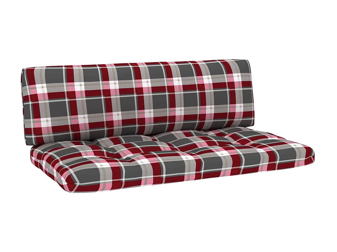 6-delige Loungeset pallet met kussens geïmpregneerd grenenhout