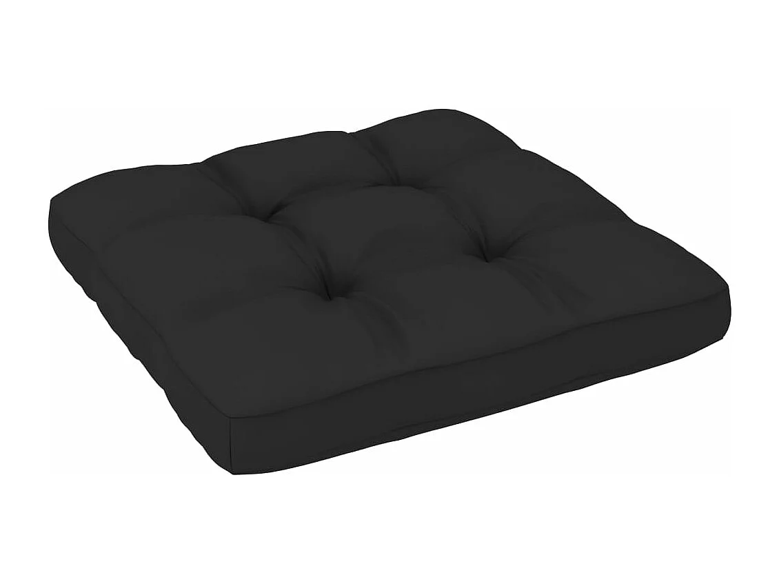 Salon de jardin palette 6pcs avec coussins Bois de pin imprégné