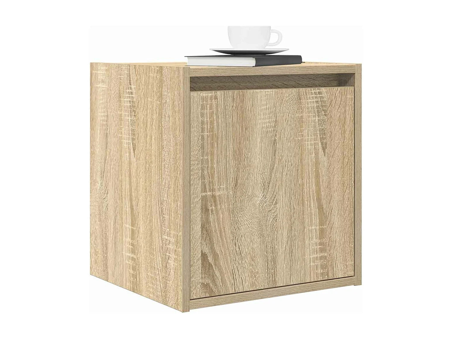 Tables de chevet murales 2 pcs chêne sonoma 38x34x40 cm