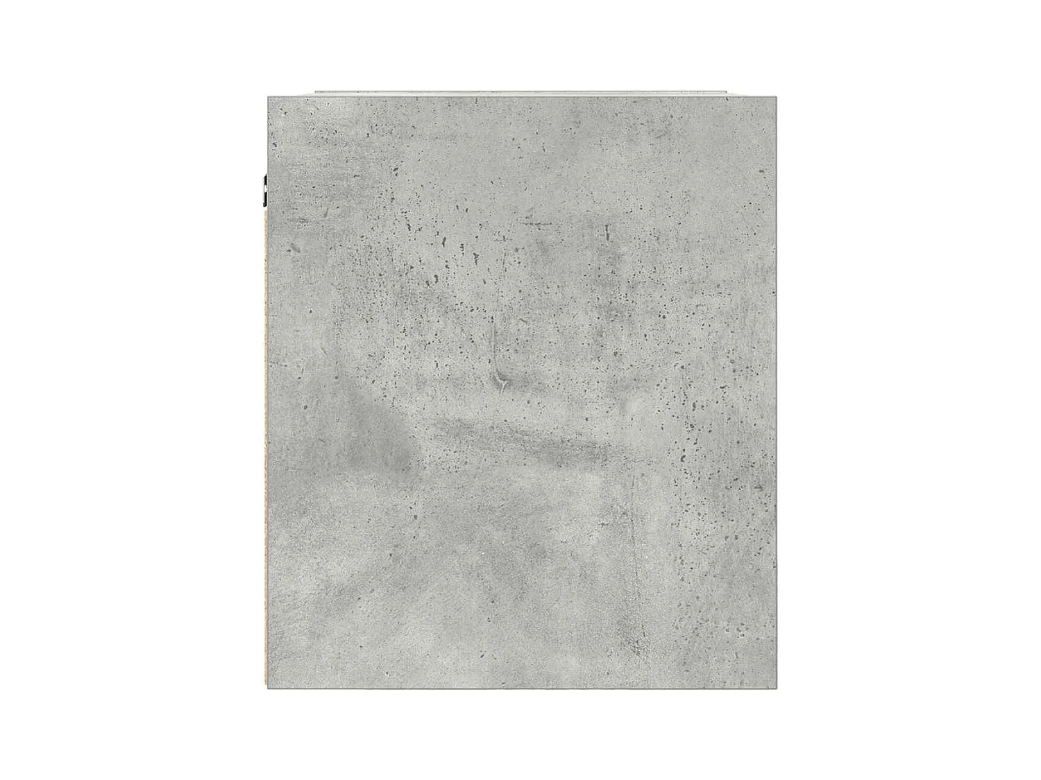 Comodino a Muro Grigio Cemento 38x34x40 cm