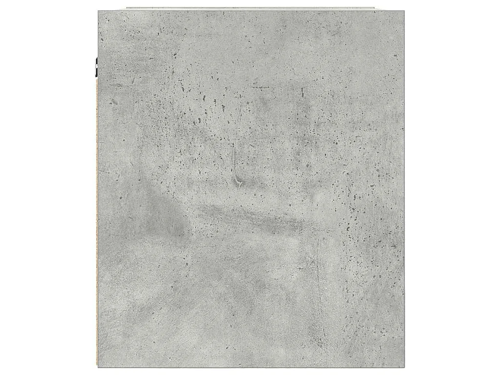 Table de chevet murale gris béton 38x34x40 cm