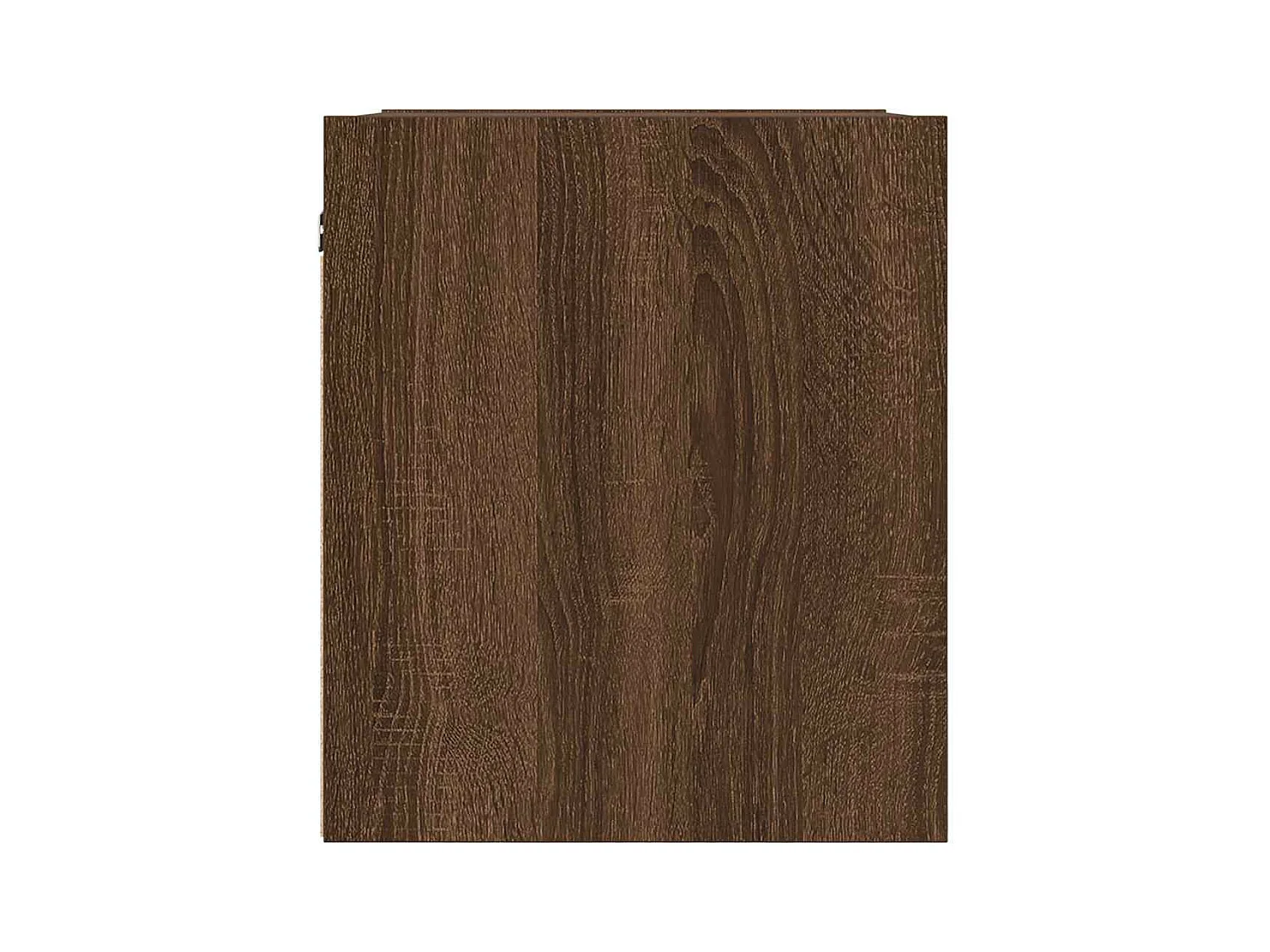 Mesilla de noche de pared roble marrón 38x34x40 cm