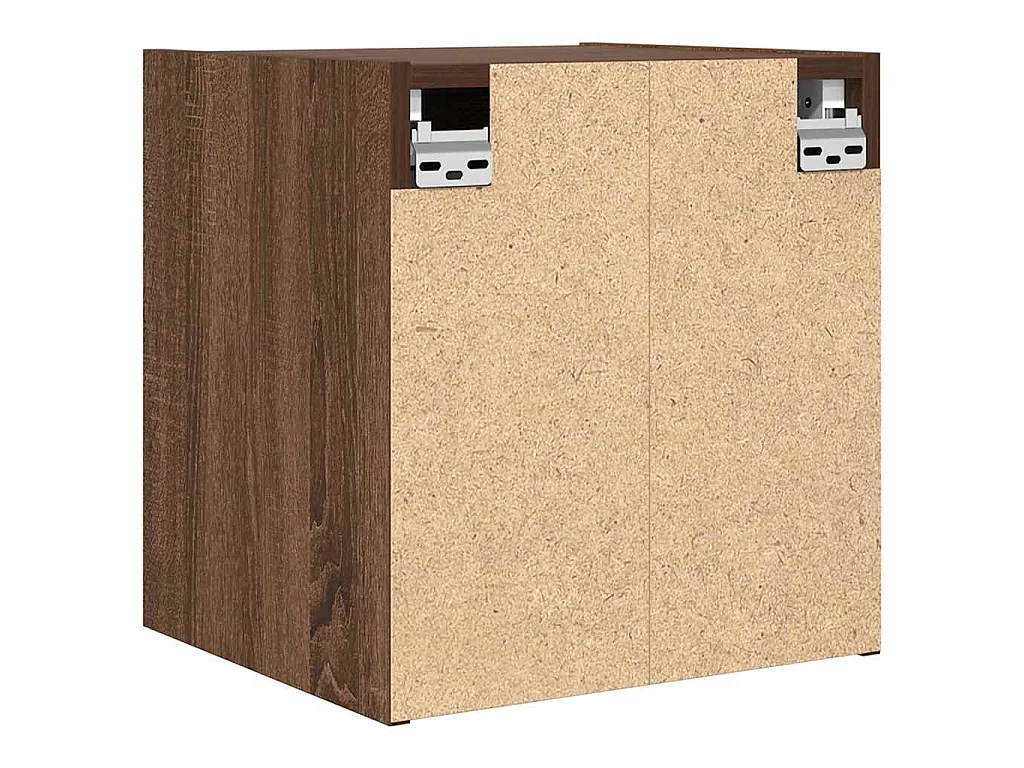 Wand-Nachttisch Braun Eichen-Optik 38x34x40 cm