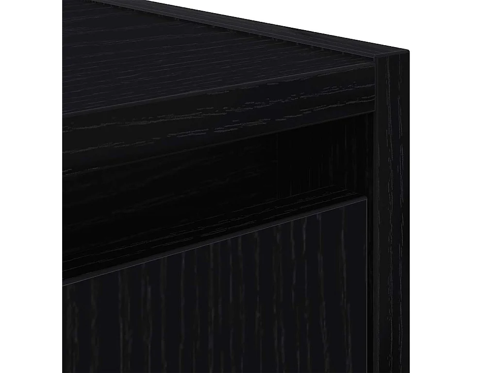 Wand-Nachttisch Schwarz 38x34x40 cm