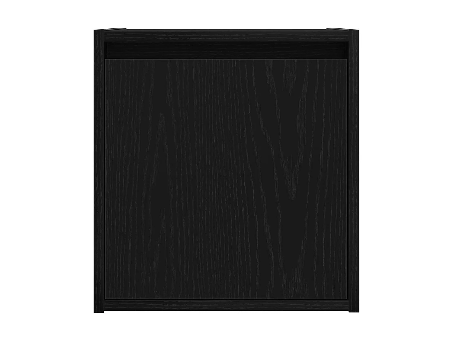 Wand-Nachttisch Schwarz 38x34x40 cm