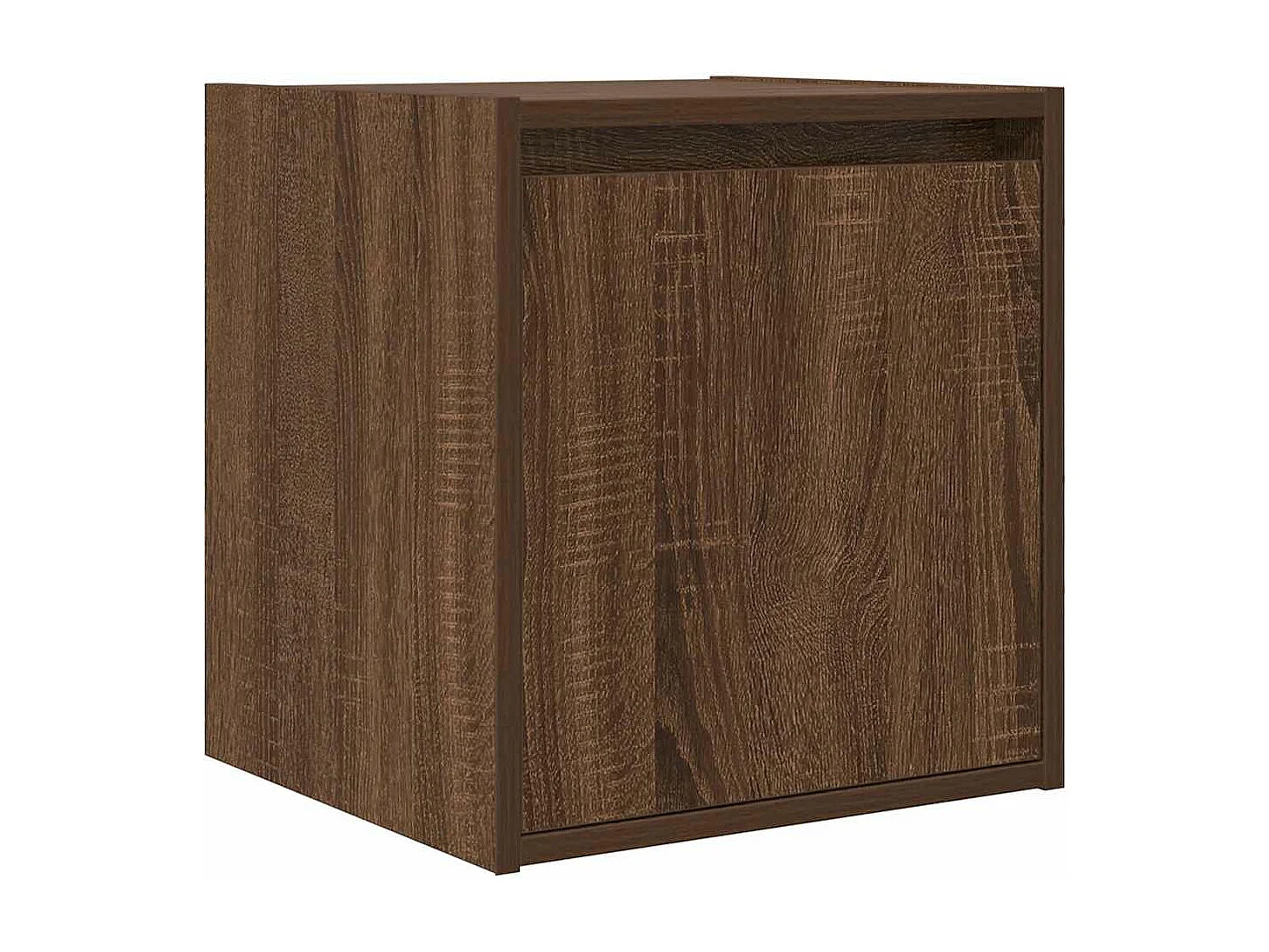 Tables de chevet murales 2 pcs chêne marron 38x34x40 cm