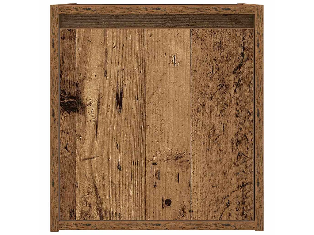 Wand-Nachttisch Altholz-Optik 38x34x40 cm