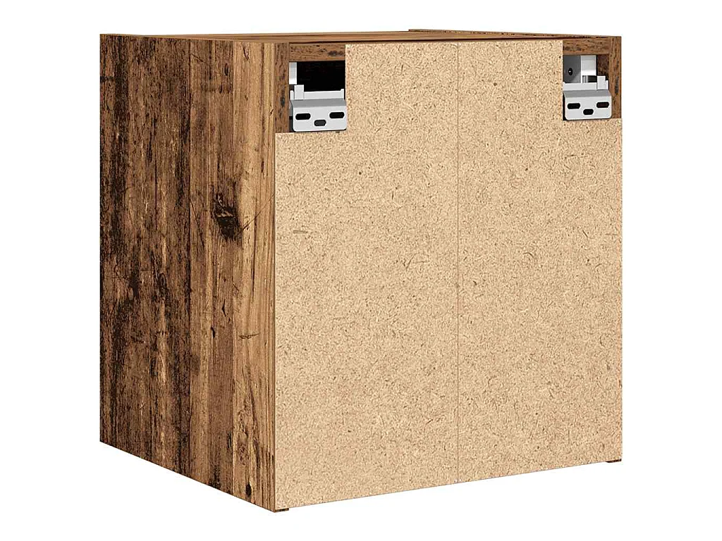Wand-Nachttisch Altholz-Optik 38x34x40 cm