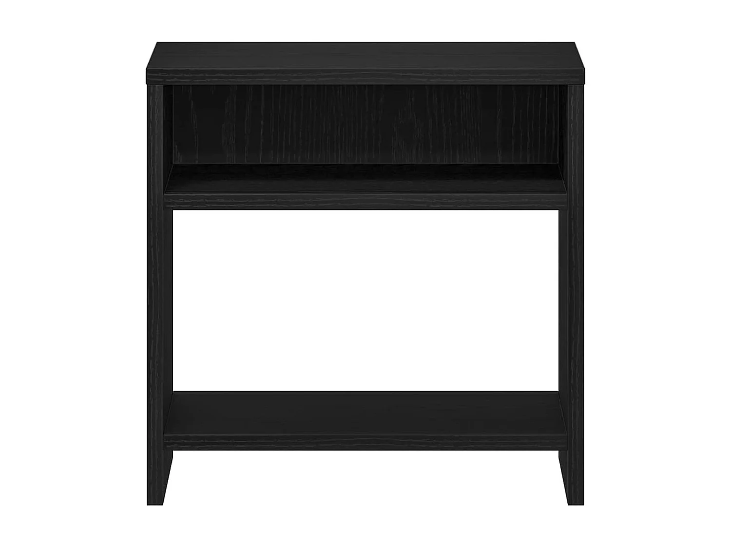 Mesa de cabeceira 40x30x40 cm deriv. de madeira carvalho preto