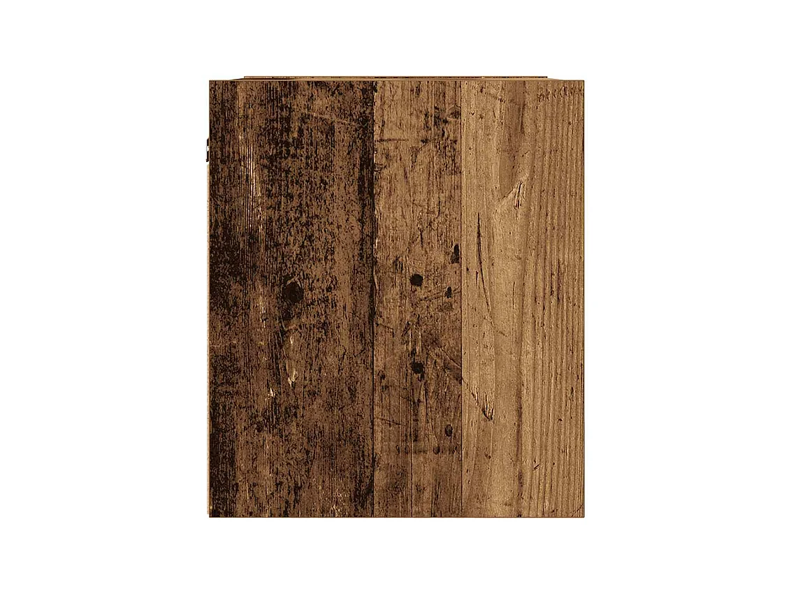 Tables de chevet murales 2 pcs vieux bois 38x34x40 cm