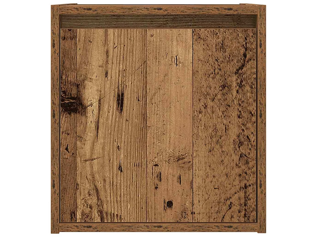 Tables de chevet murales 2 pcs vieux bois 38x34x40 cm