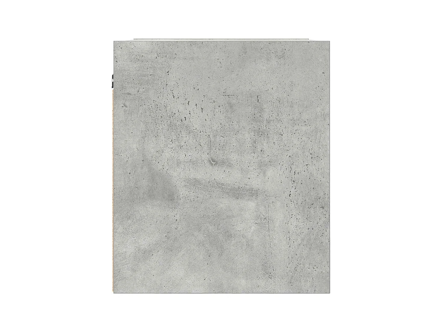 Comodini a Muro 2 pz Grigio Cemento 38x34x40 cm